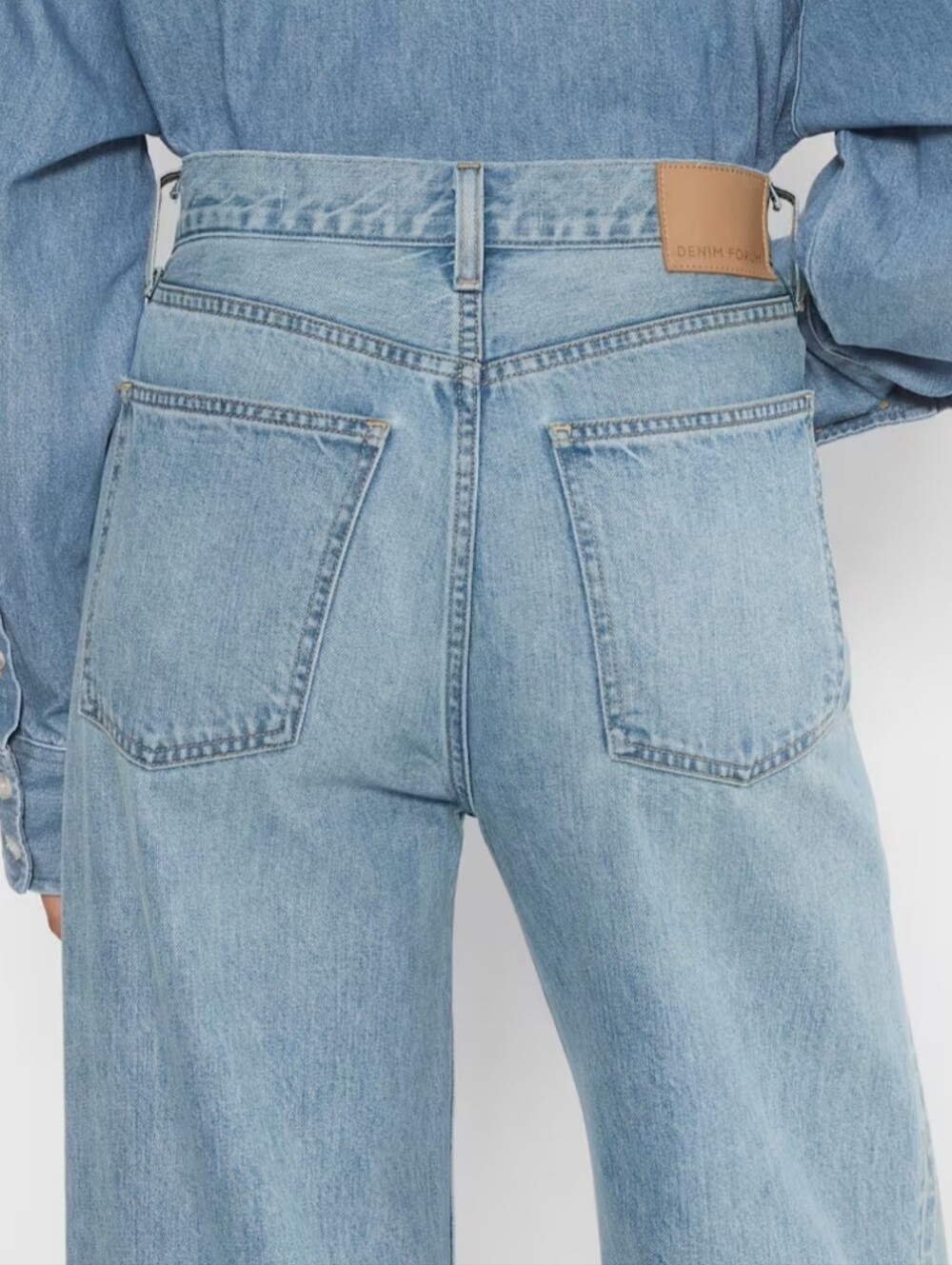 New Denim Forum The 90s Relaxed Mid-rise Wide Jeans - Picture 5 of 16